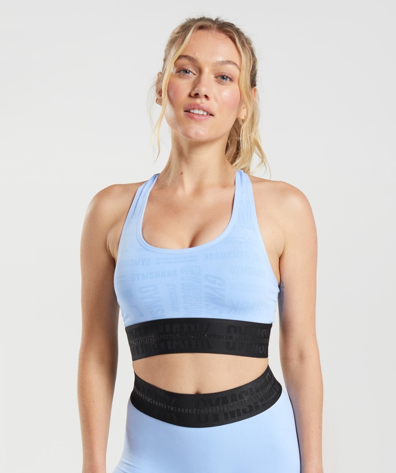 ジムシャーク スタイル ビジョン スポーツブラ ムーンストーン ブルー